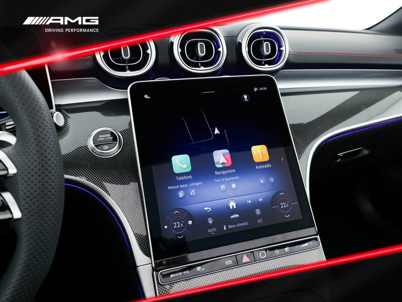 AMG CLE cabrio amg 53 premium plus 4matic+ auto ibrido nero