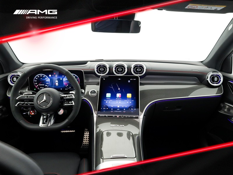 AMG GLC Coupè coupe amg 53 premium plus 4matic+ auto ibrido nero