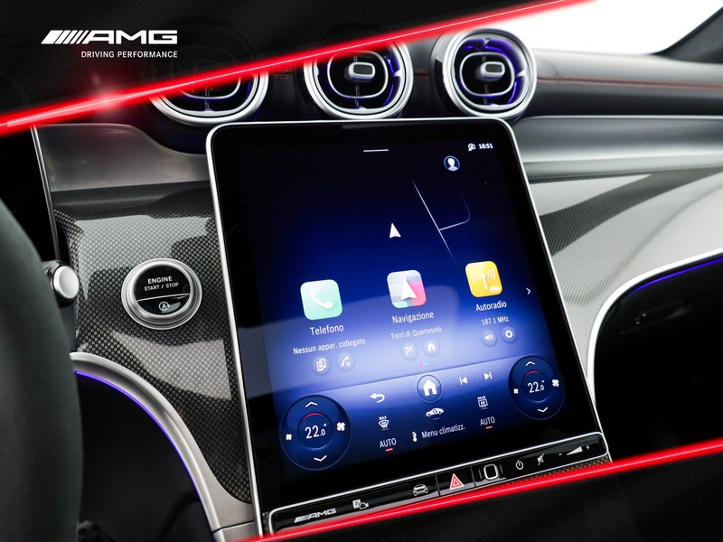 AMG GLC amg 53 premium plus 4matic+ auto ibrido nero