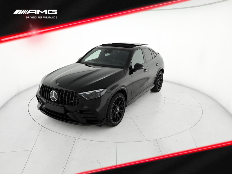 AMG GLC Coupè coupe amg 53 premium golden accents 4matic+ auto ibrido nero