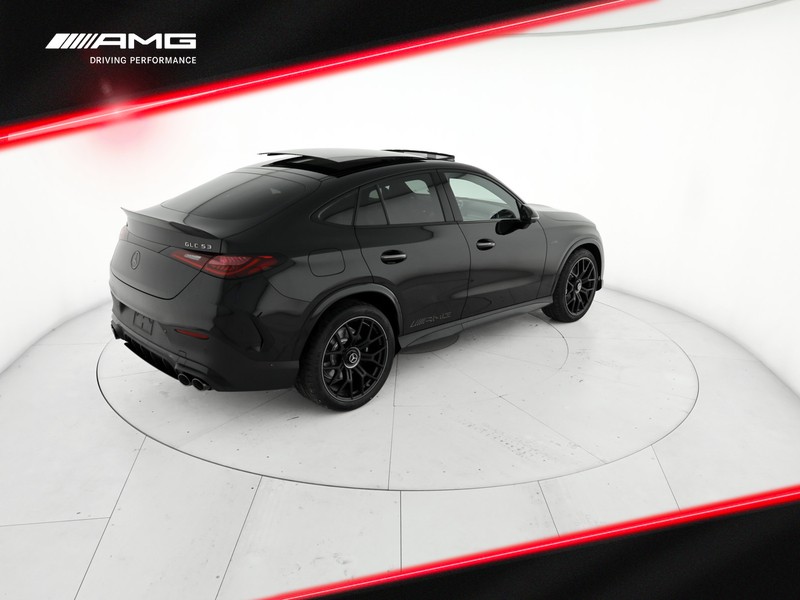 AMG GLC Coupè coupe amg 53 premium golden accents 4matic+ auto ibrido nero