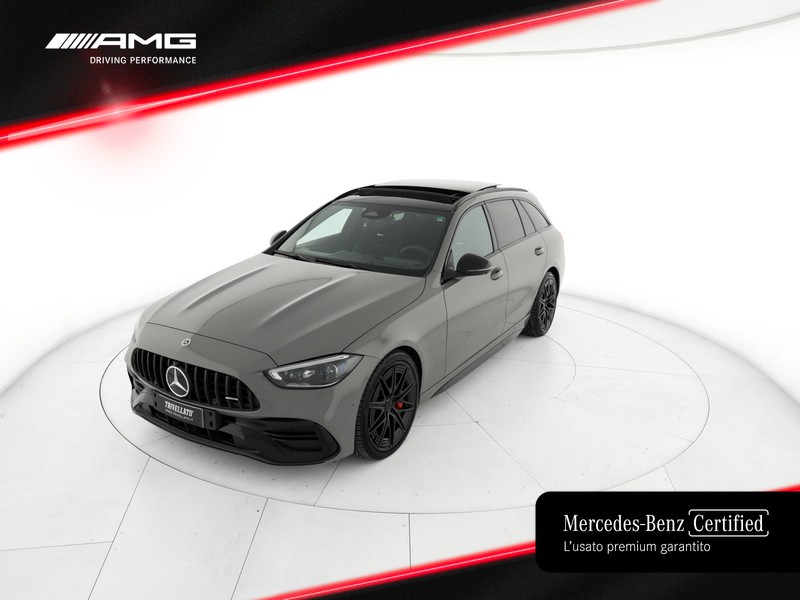 AMG Classe C c sw amg 43 mhev premium pro 4matic auto ibrido grigio