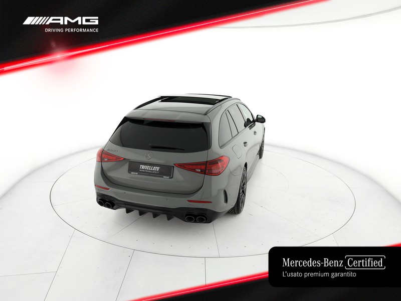 AMG Classe C c sw amg 43 mhev premium pro 4matic auto ibrido grigio