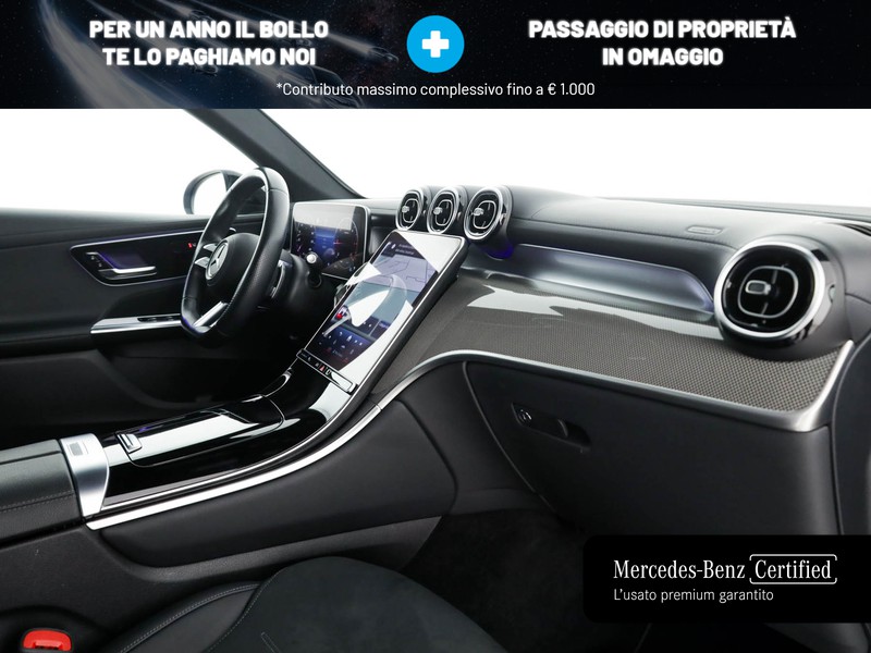 Mercedes GLC 220 d amg line advanced plus 4matic auto ibrido blu/azzurro