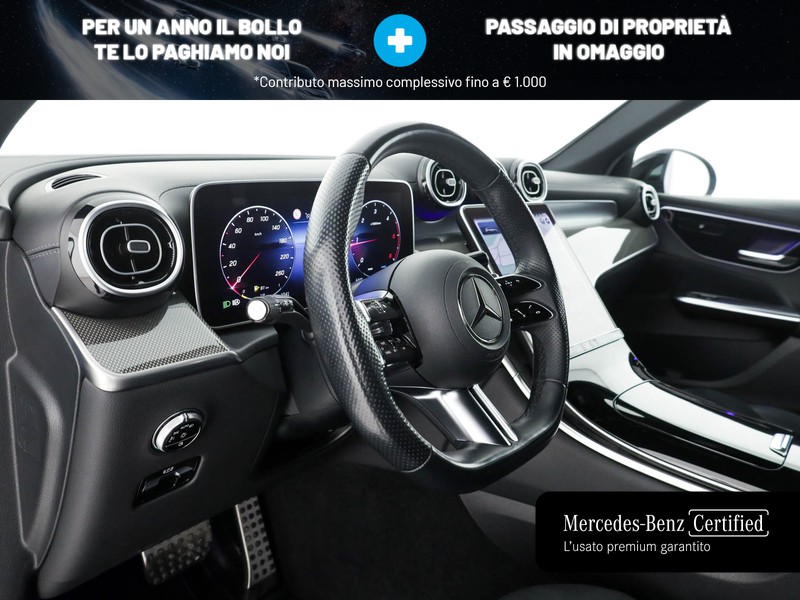 Mercedes GLC 220 d amg line advanced plus 4matic auto ibrido blu/azzurro