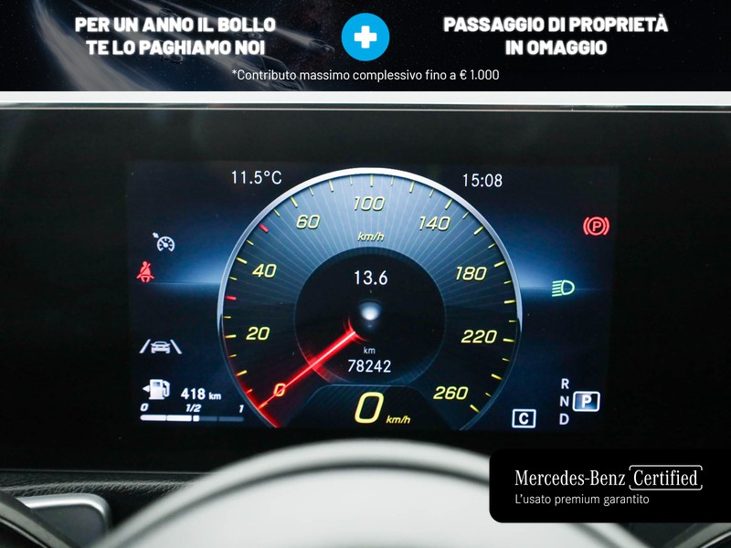 Mercedes GLB 200 d business extra auto diesel bianco