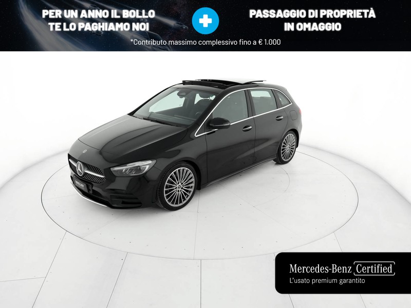 Mercedes Classe B 180 d amg line advanced plus auto diesel nero