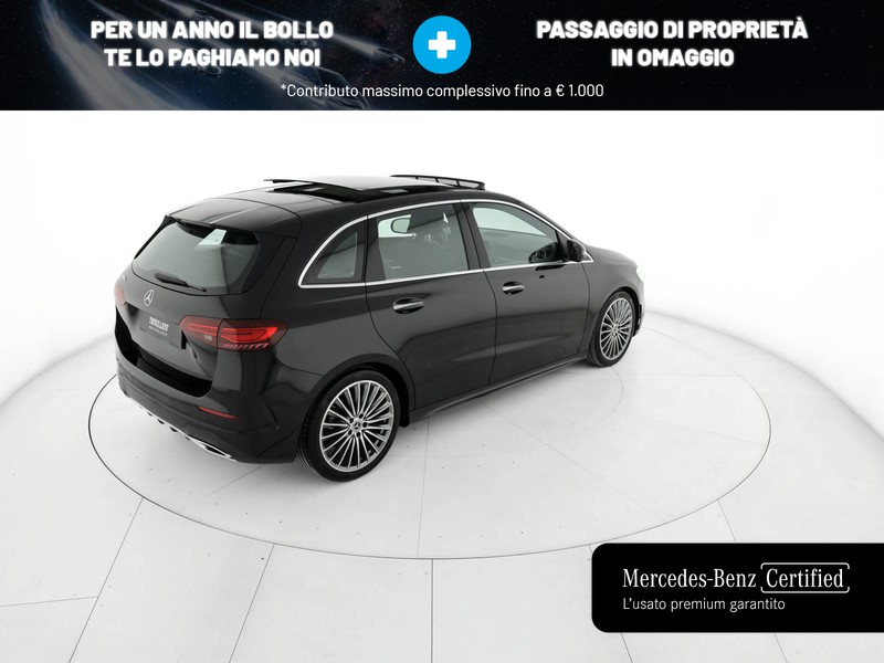 Mercedes Classe B 180 d amg line advanced plus auto diesel nero