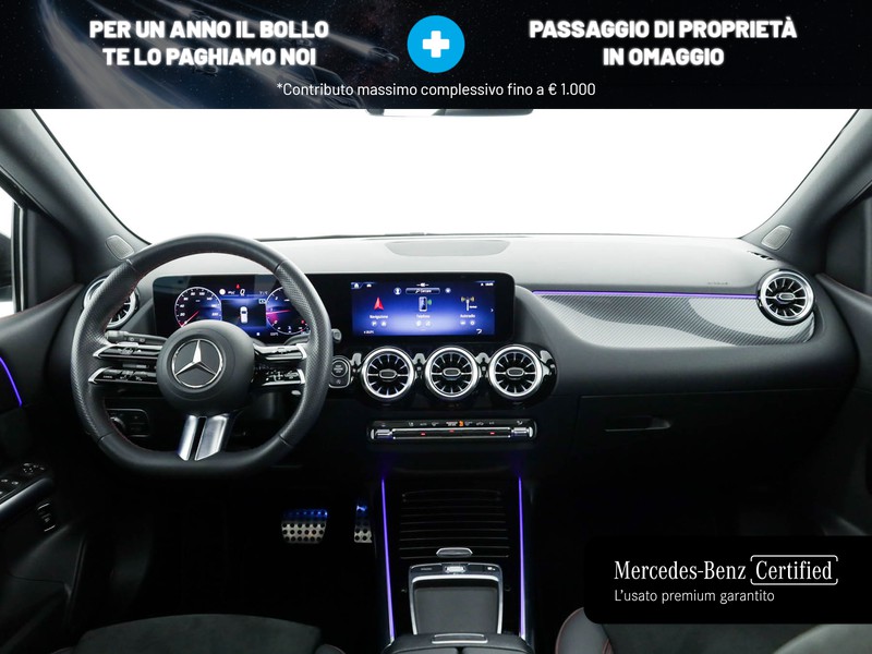 Mercedes Classe B 180 d amg line advanced plus auto diesel nero