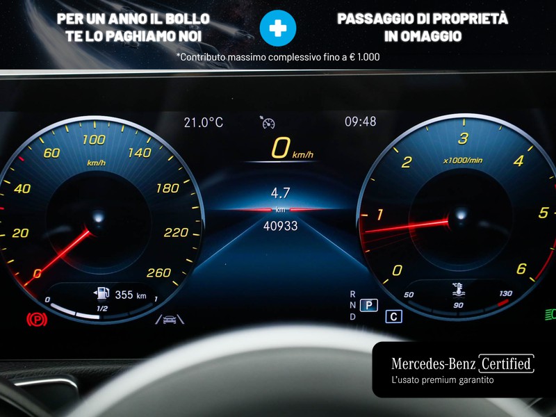 Mercedes GLB 200 d premium 4matic auto diesel bianco