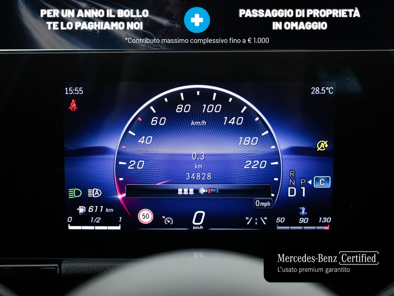 Mercedes GLA 180 d executive auto diesel nero