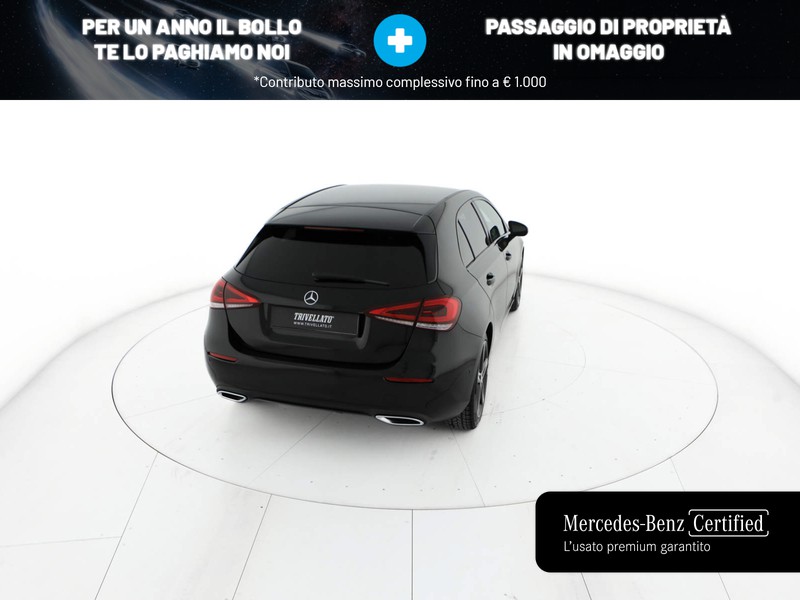 Mercedes Classe A 180 d sport auto diesel nero
