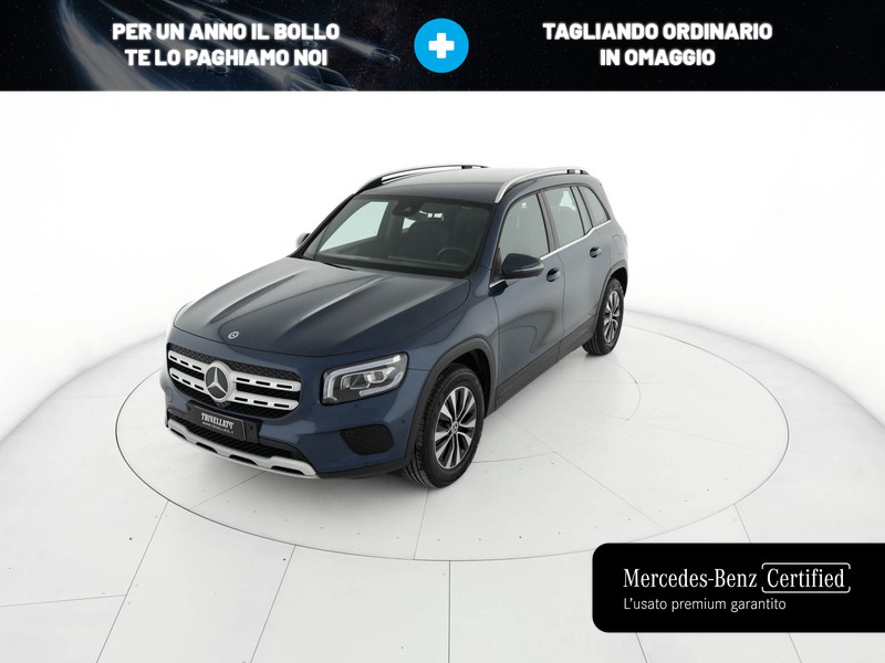 Mercedes GLB 200 d business extra auto diesel blu/azzurro