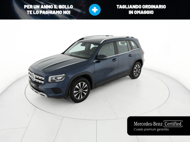 Mercedes GLB 200 d business extra auto diesel blu/azzurro
