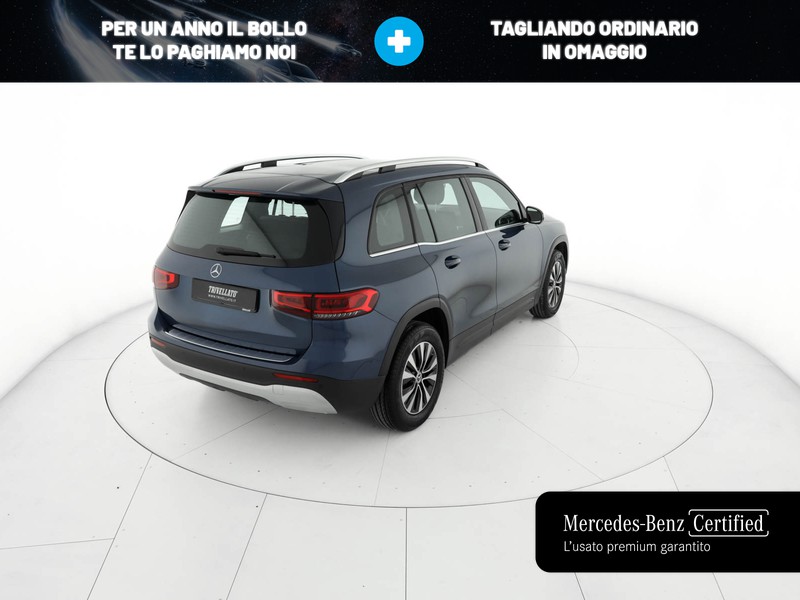 Mercedes GLB 200 d business extra auto diesel blu/azzurro