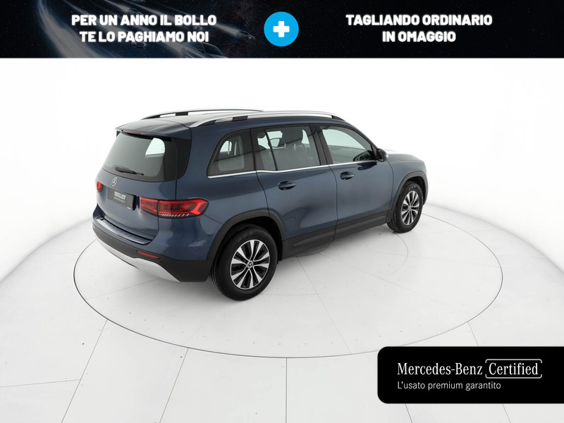 Mercedes GLB 200 d business extra auto diesel blu/azzurro