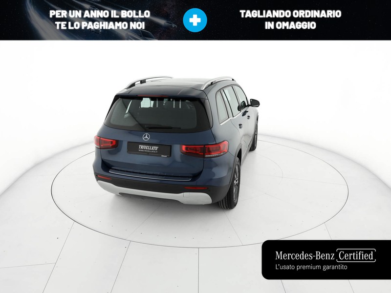 Mercedes GLB 200 d business extra auto diesel blu/azzurro