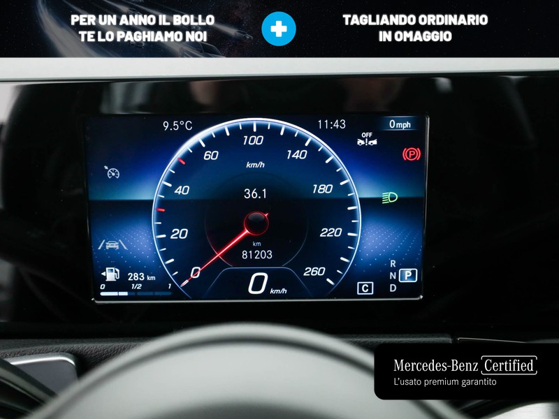 Mercedes GLB 180 d executive auto diesel bianco