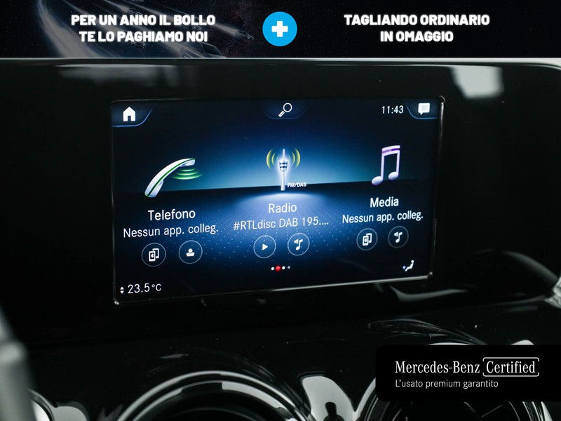 Mercedes GLB 180 d executive auto diesel bianco