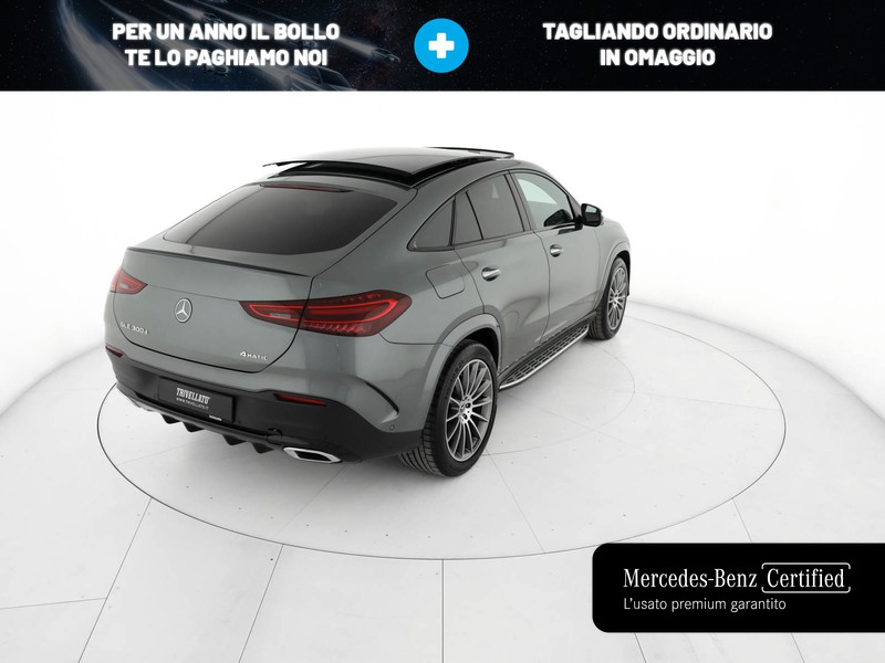 Mercedes GLE Coupè gle coupe 300 d amg line premium 4matic auto ibrido argento