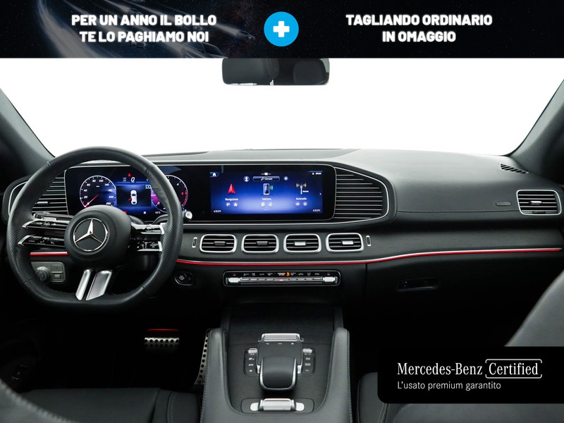 Mercedes GLE Coupè gle coupe 300 d amg line premium 4matic auto ibrido argento