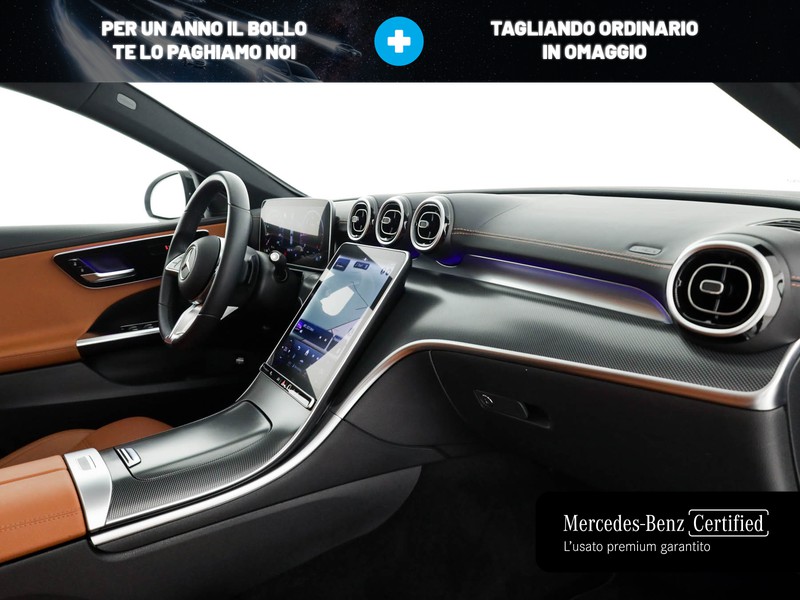 Mercedes Classe C SW sw all-terrain 220 d mhev premium 4matic auto ibrido argento