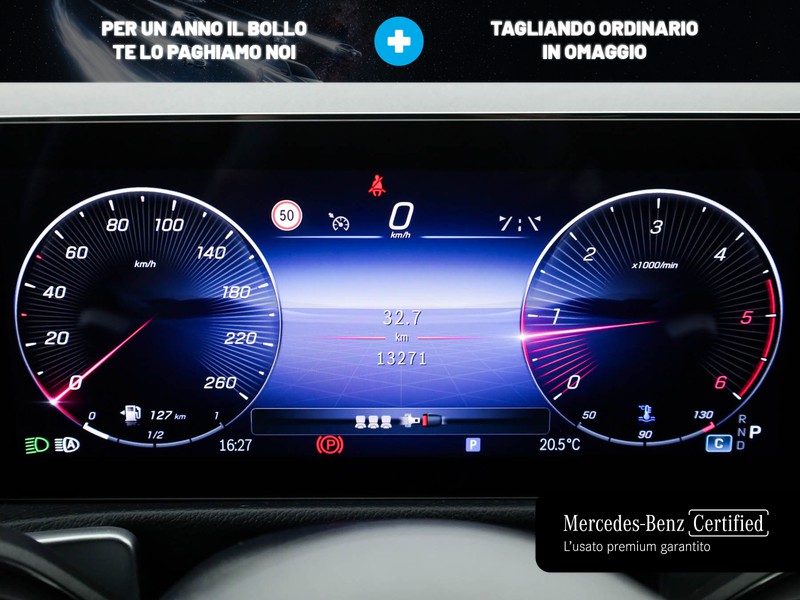 Mercedes GLB 180 d amg line advanced plus auto diesel nero