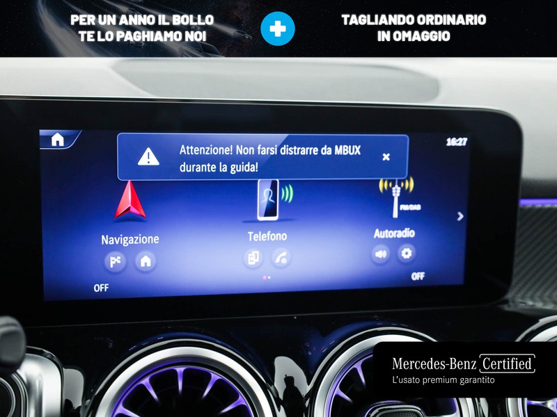 Mercedes GLB 180 d amg line advanced plus auto diesel nero