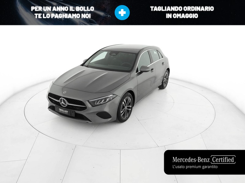 Mercedes Classe A 180 d progressive advanced auto diesel grigio
