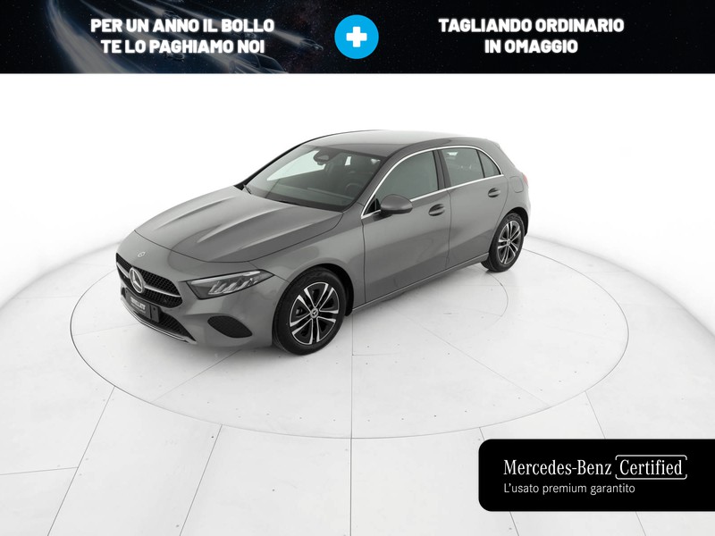 Mercedes Classe A 180 d progressive advanced auto diesel grigio