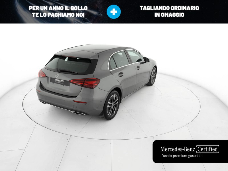 Mercedes Classe A 180 d progressive advanced auto diesel grigio