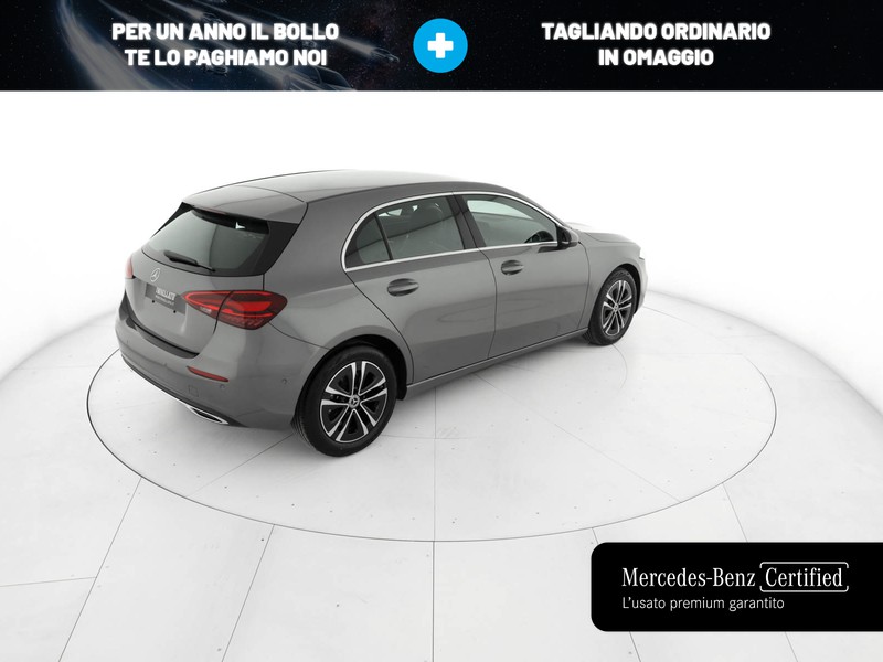 Mercedes Classe A 180 d progressive advanced auto diesel grigio