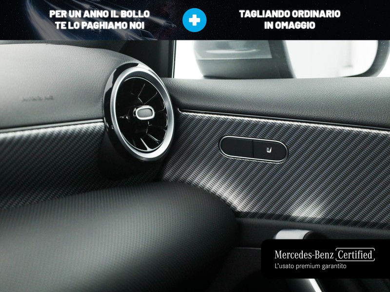 Mercedes Classe A 180 d progressive advanced auto diesel grigio