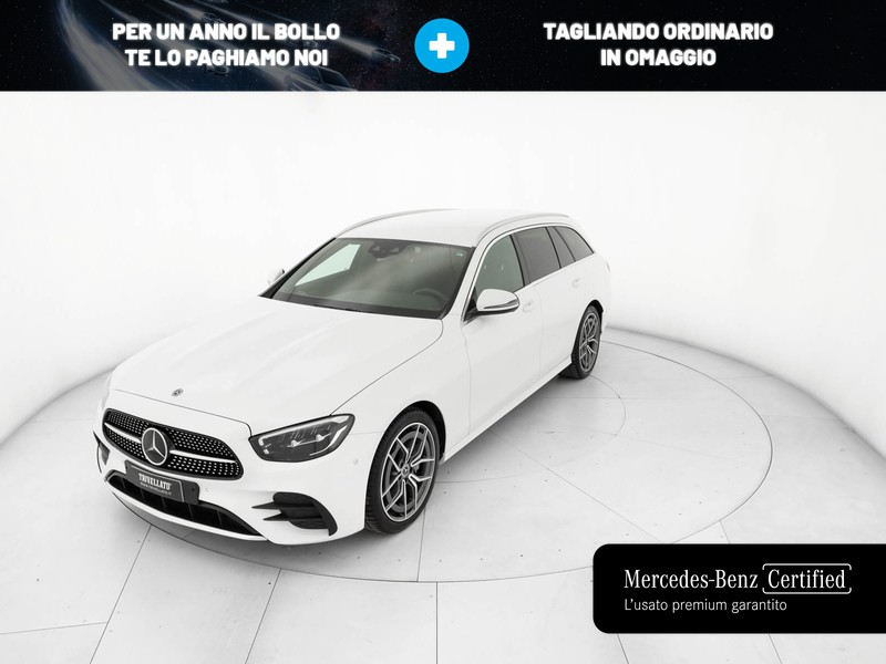 Mercedes Classe E SW sw 220 d premium auto my20 diesel bianco