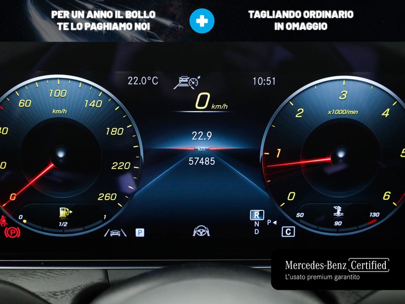 Mercedes Classe E SW sw 220 d premium auto my20 diesel bianco