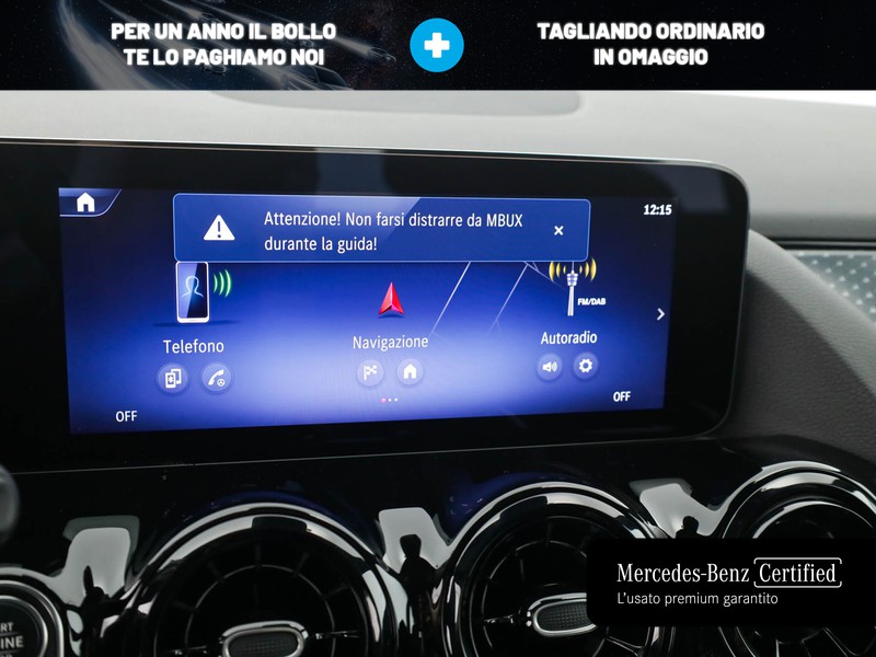 Mercedes GLA 180 d advanced auto diesel grigio
