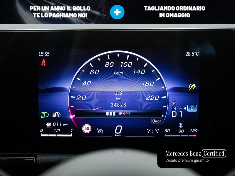Mercedes GLA 180 d executive auto diesel nero