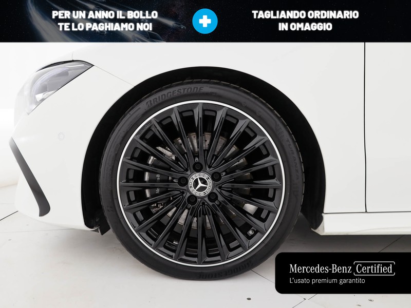 Mercedes CLA Shooting Brake  200 d amg line advanced plus auto diesel bianco