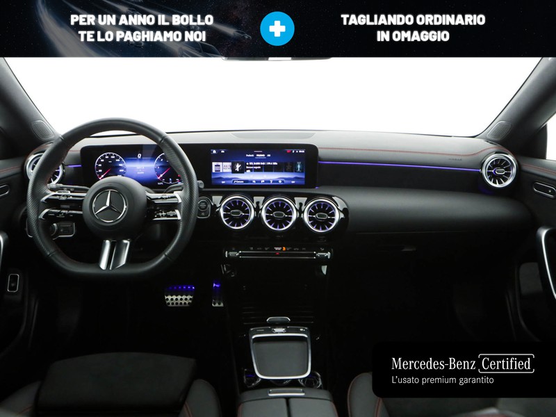 Mercedes CLA Shooting Brake  200 d amg line advanced plus auto diesel bianco