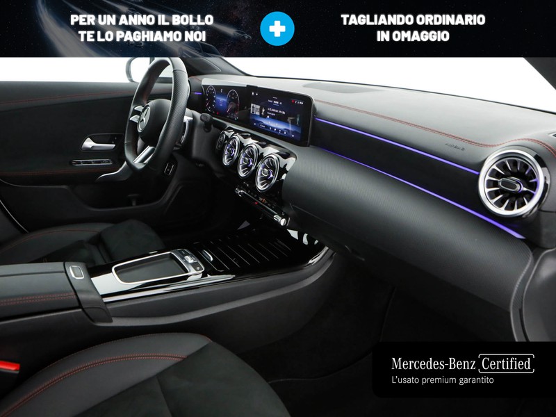 Mercedes CLA Shooting Brake  200 d amg line advanced plus auto diesel bianco