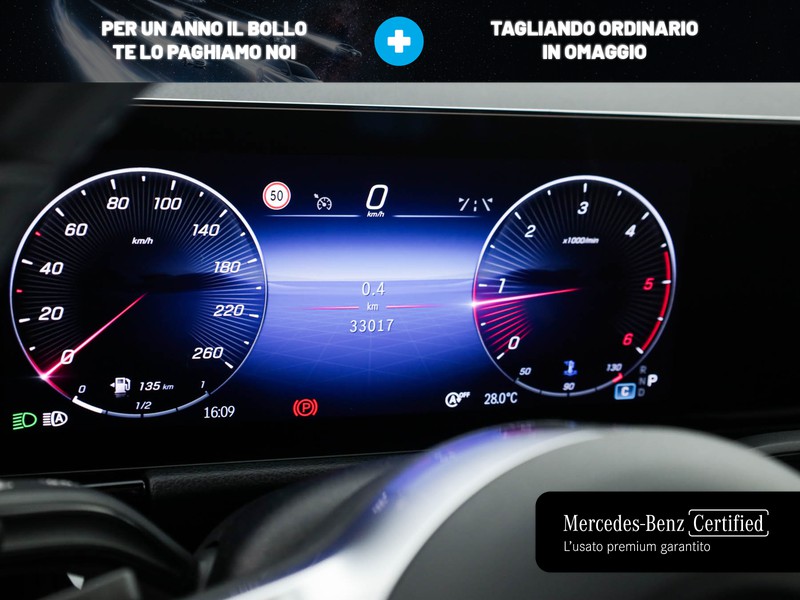 Mercedes GLA 180 d executive auto diesel bianco