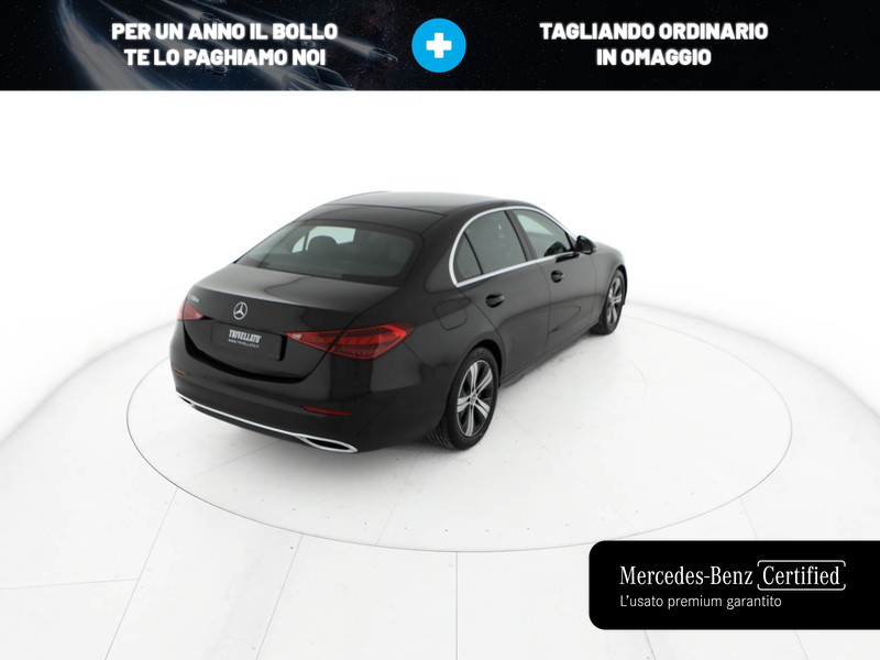 Mercedes Classe C Berlina 200 d mhev advanced auto ibrido nero