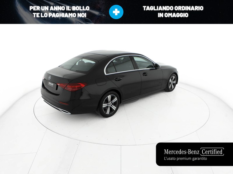 Mercedes Classe C Berlina 200 d mhev advanced auto ibrido nero