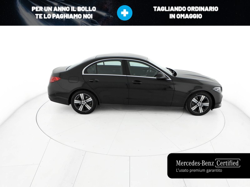 Mercedes Classe C Berlina 200 d mhev advanced auto ibrido nero