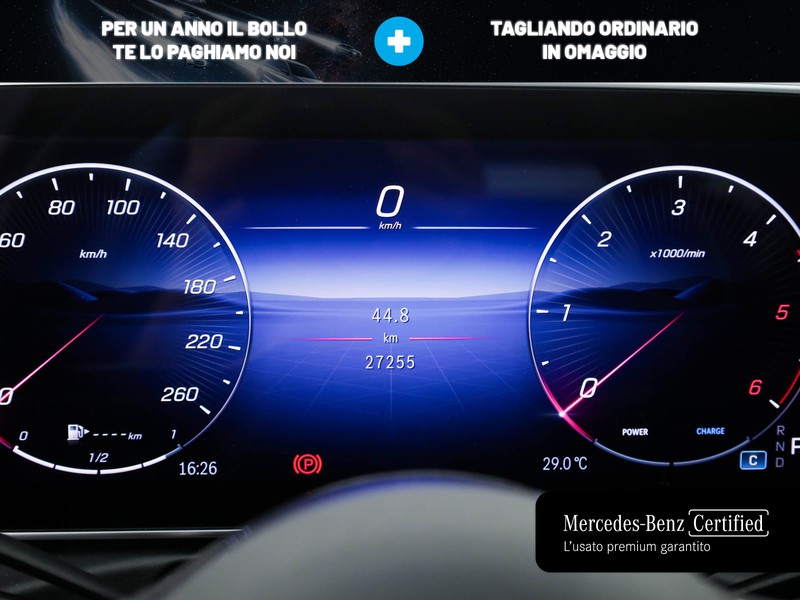 Mercedes Classe C Berlina 200 d mhev advanced auto ibrido nero