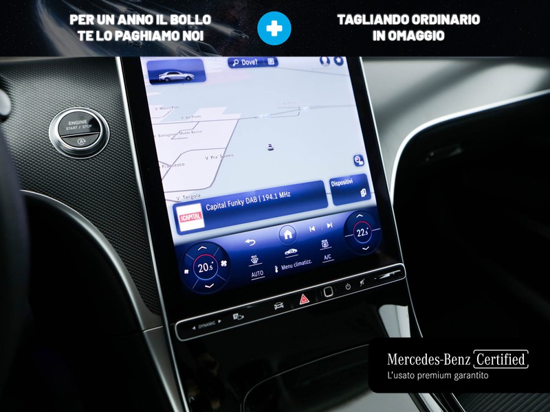 Mercedes Classe C Berlina 200 d mhev advanced auto ibrido nero
