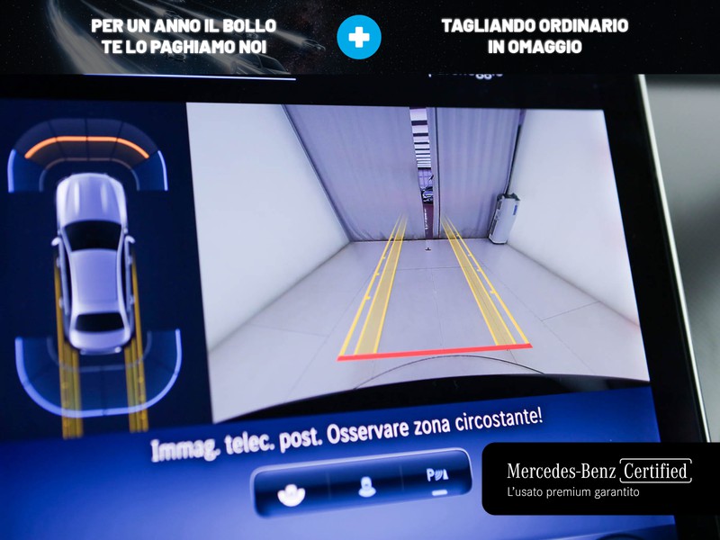 Mercedes Classe C Berlina 200 d mhev advanced auto ibrido nero