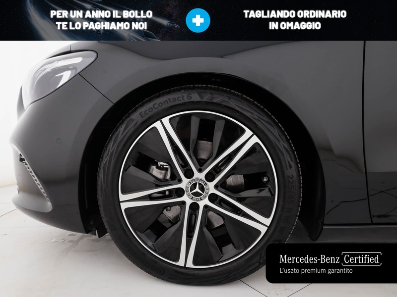 Mercedes Classe B 180 d progressive advanced plus auto diesel nero