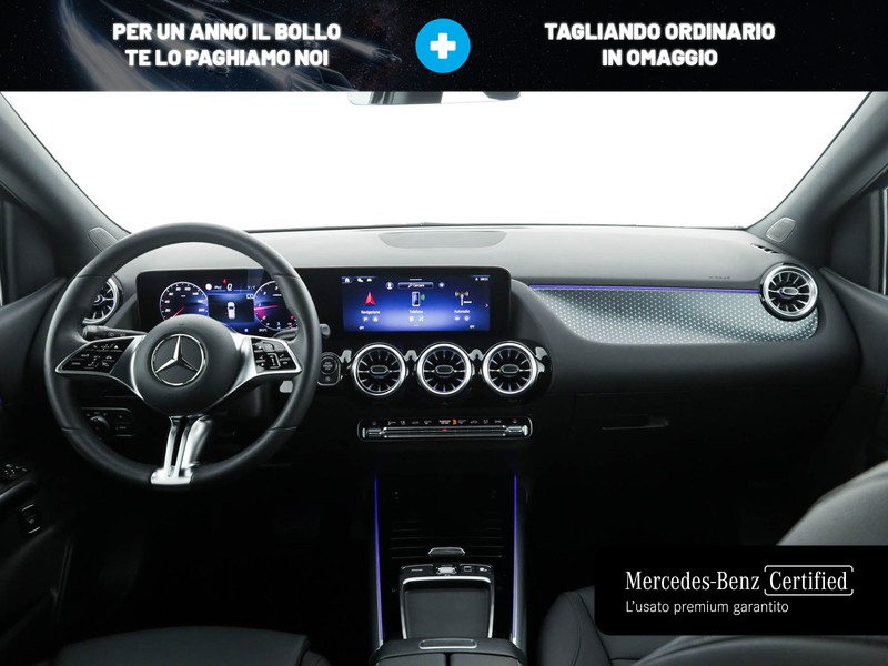 Mercedes Classe B 180 d progressive advanced plus auto diesel nero