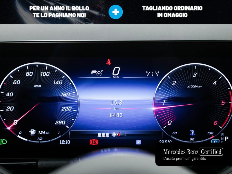 Mercedes Classe B 180 d progressive advanced plus auto diesel nero